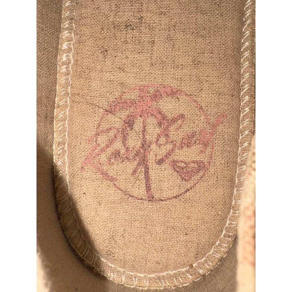 Roxy Rincon Striped Slip‎ On Casual Shoes Women's Size 7.5